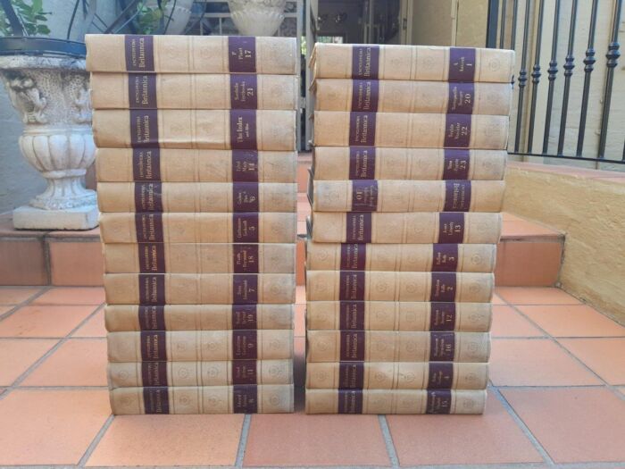 A 20th Century Set of Twenty Four Encyclopaedia Britannica Books