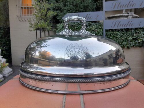 A 19th/20th century Victorian Silver-plate Food Dome