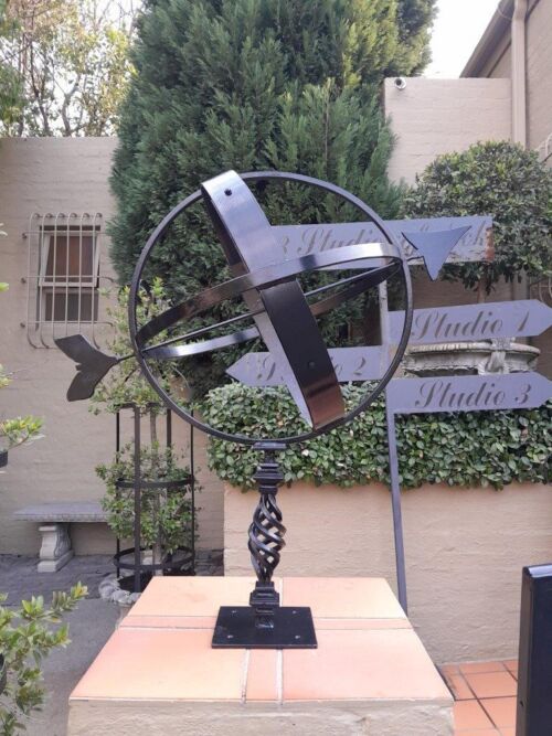 A 20TH Century Decorative Armillary  /  Sundial