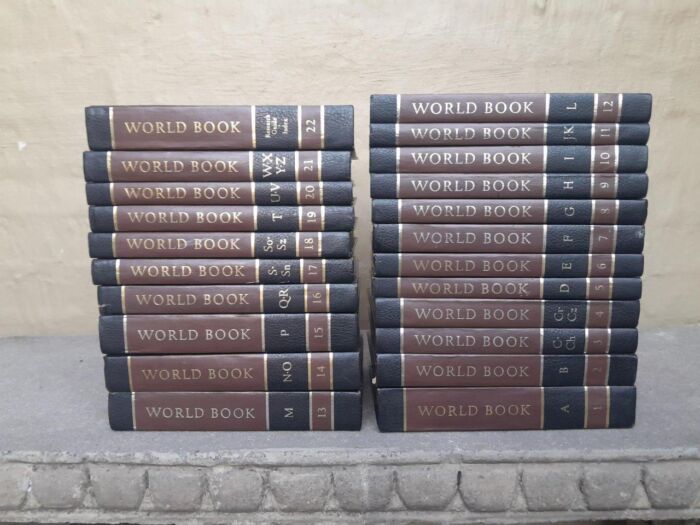 A 20TH Century Set of Twenty Two (22) Volumes of a Complete Set of World Book Encyclopaedia - Image 2