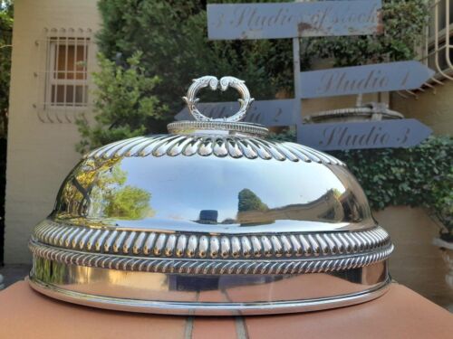 A 19th Century Old Sheffield Silver-Plate Food Dome