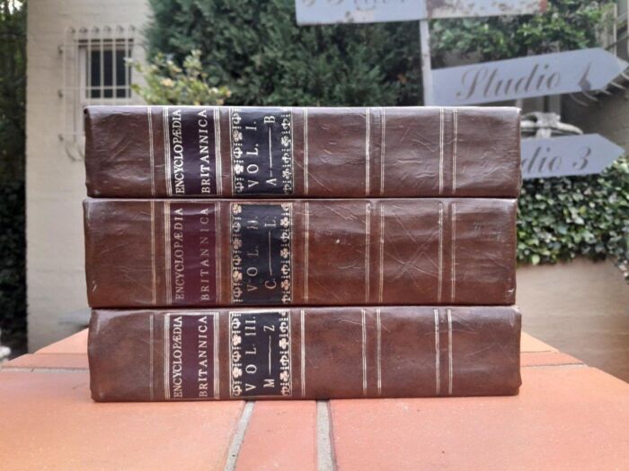 Encyclopaedia Britannica Facsimile First Edition (3 Volumes)  