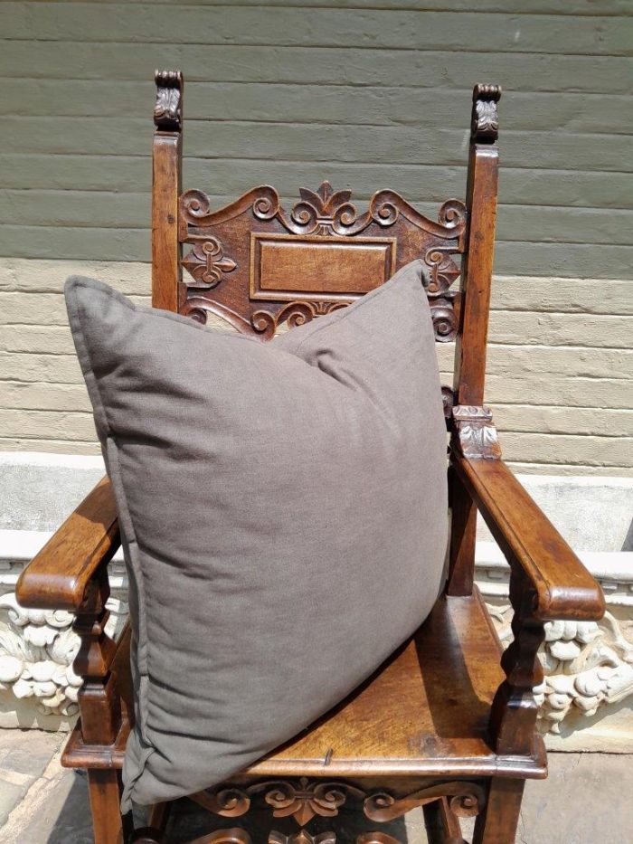 A Dark Grey Cushion - Image 3