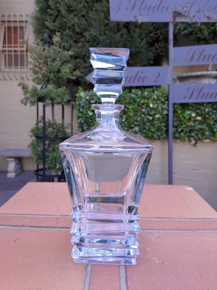 A Crystal Whiskey Decanter