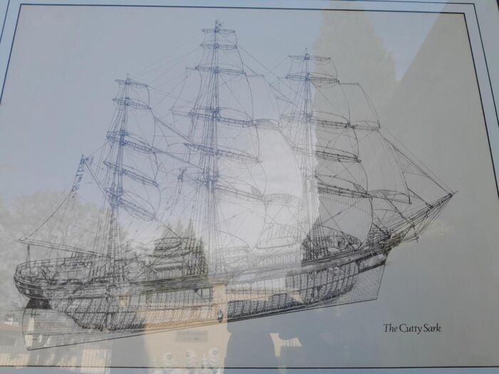 A 20th Century Signed Photolithograph of Ship Cutty Sark - Image 3