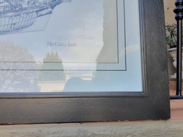 A 20th Century Signed Photolithograph of Ship Cutty Sark - Image 4