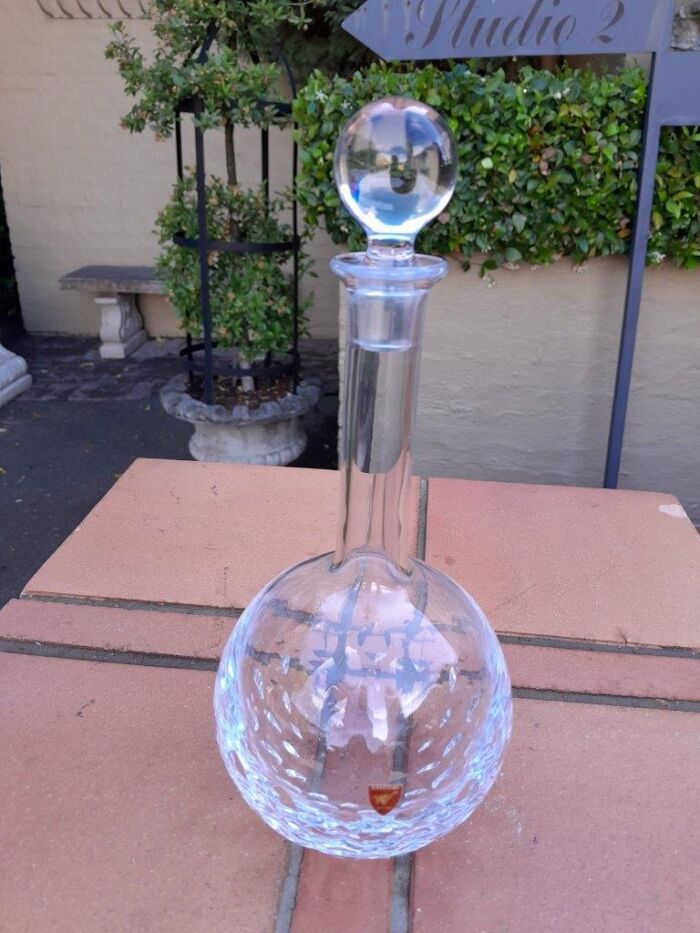 An Orrefors Crystal Decanter - Image 2