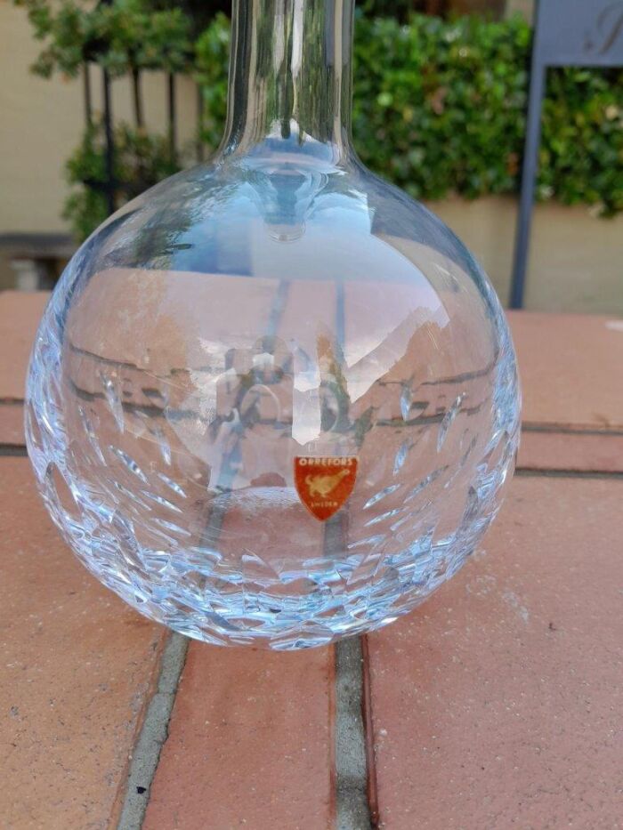 An Orrefors Crystal Decanter - Image 3