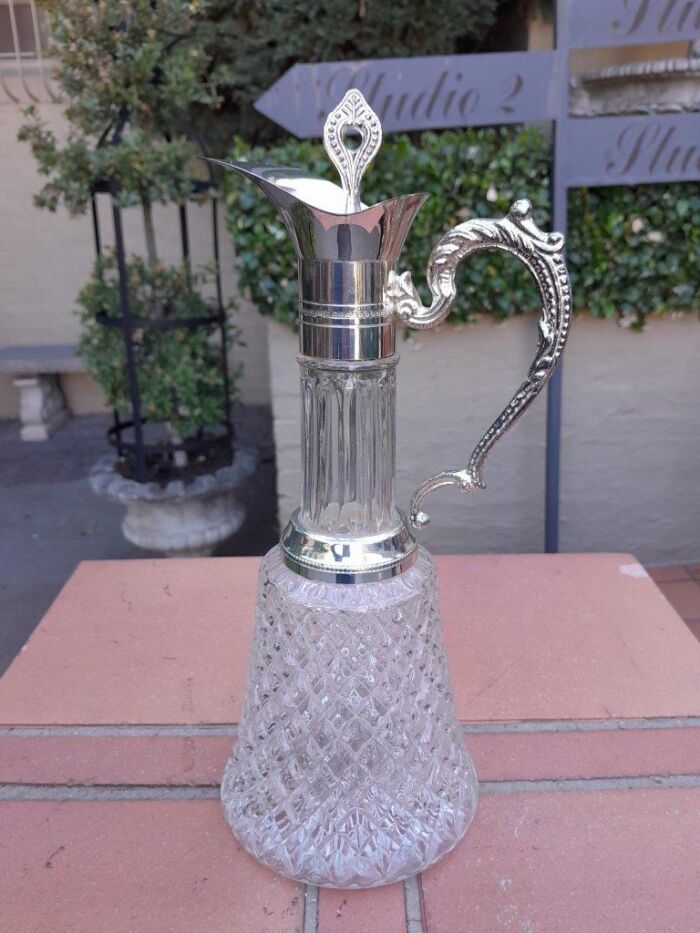 A 20th Century EPNS Mounted Water / Wine Decanter - Image 2