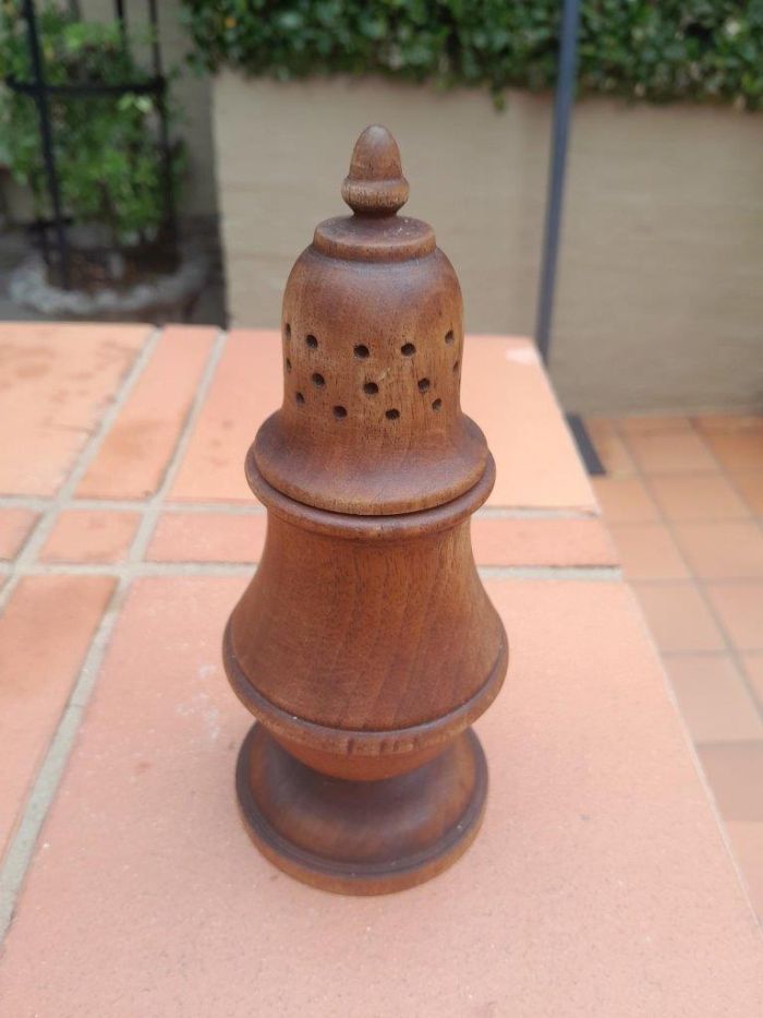 A Wooden Sugar Castor - Image 2