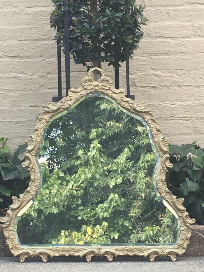 Vintage Gilt Framed Bevelled Mirror - Image 2