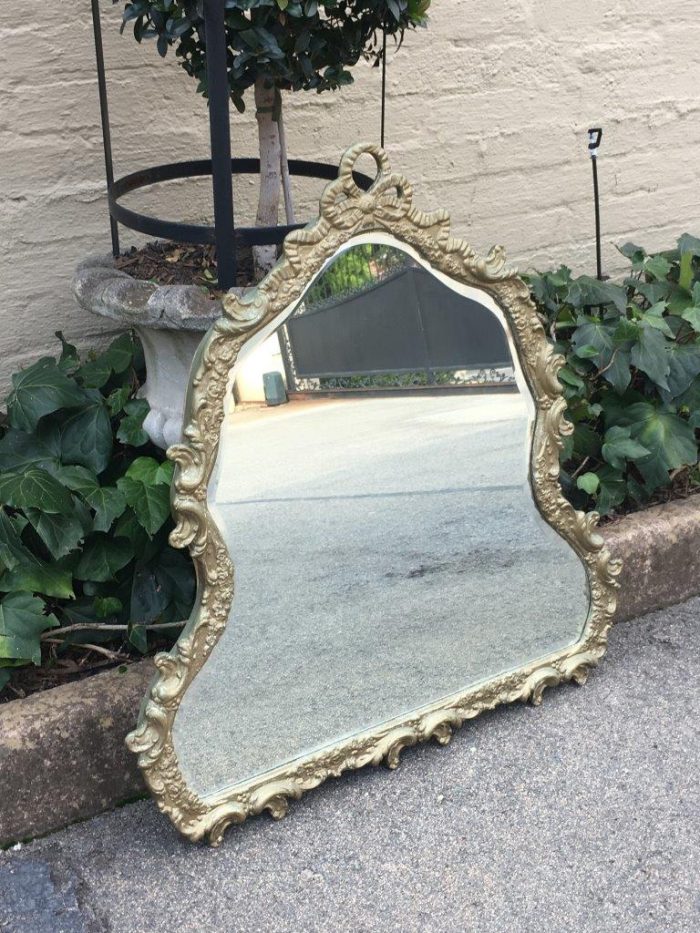 Vintage Gilt Framed Bevelled Mirror - Image 3