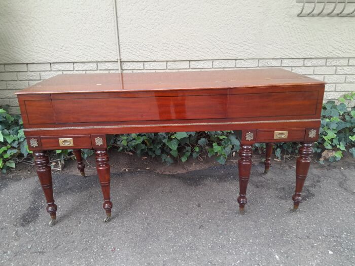 An Early 19th Century Square Grand William Stordart Piano for Use as a Table / Console Table / Drinks Table