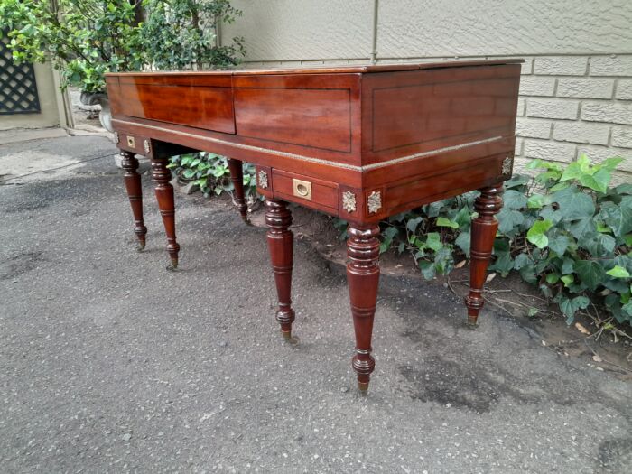 An Early 19th Century Square Grand William Stordart Piano for Use as a Table / Console Table / Drinks Table - Image 14