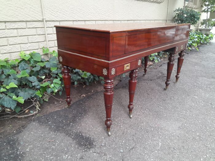 An Early 19th Century Square Grand William Stordart Piano for Use as a Table / Console Table / Drinks Table - Image 15