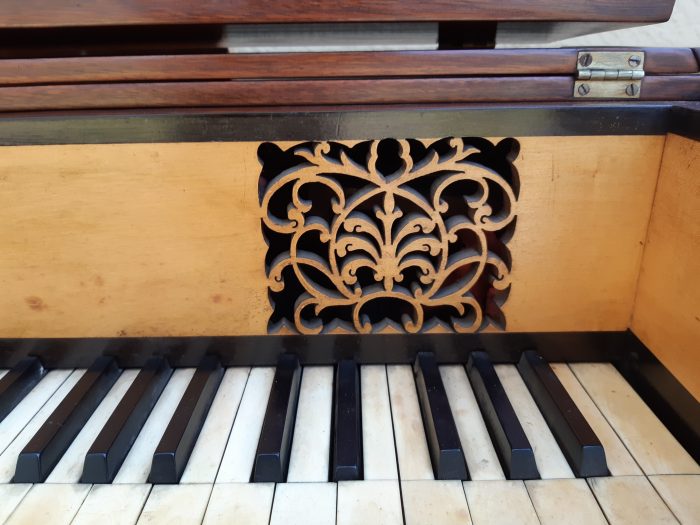 An Early 19th Century Square Grand William Stordart Piano for Use as a Table / Console Table / Drinks Table - Image 5