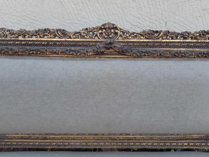 French Style Gilded Settee - Image 8