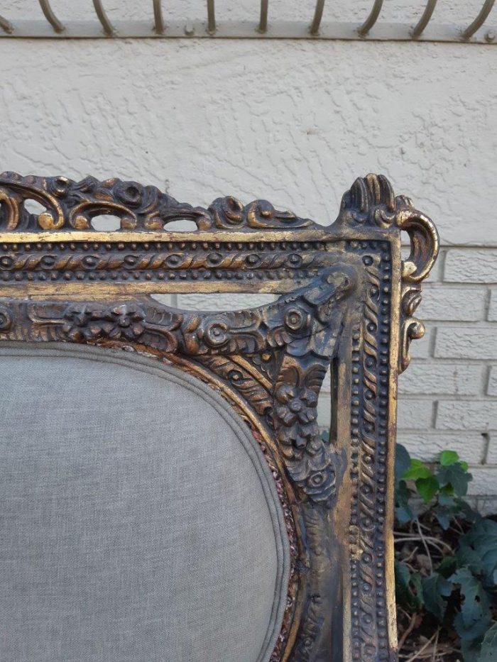 French Style Gilded Settee - Image 9