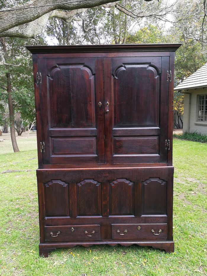 A 19th Century Dutch Oak Cabinet