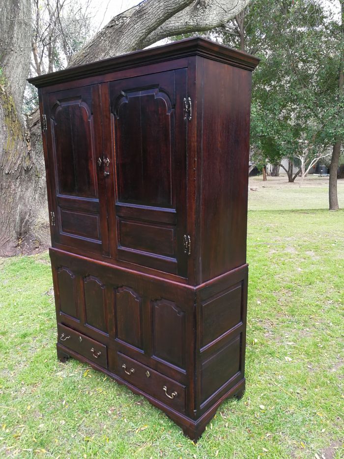 A 19th Century Dutch Oak Cabinet - Image 3