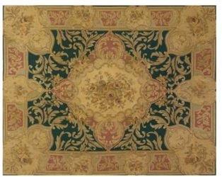 An Aubusson Carpet Hand Knotted