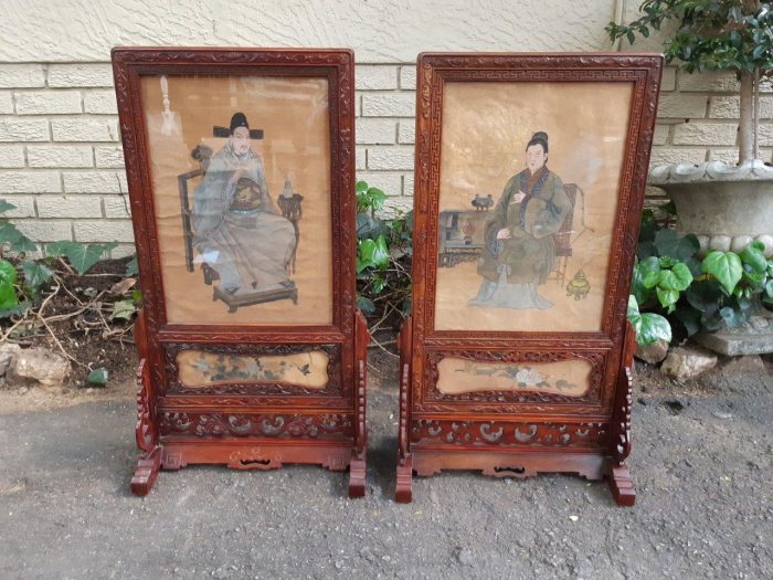 late 19th century in Chinese wooden carved frames