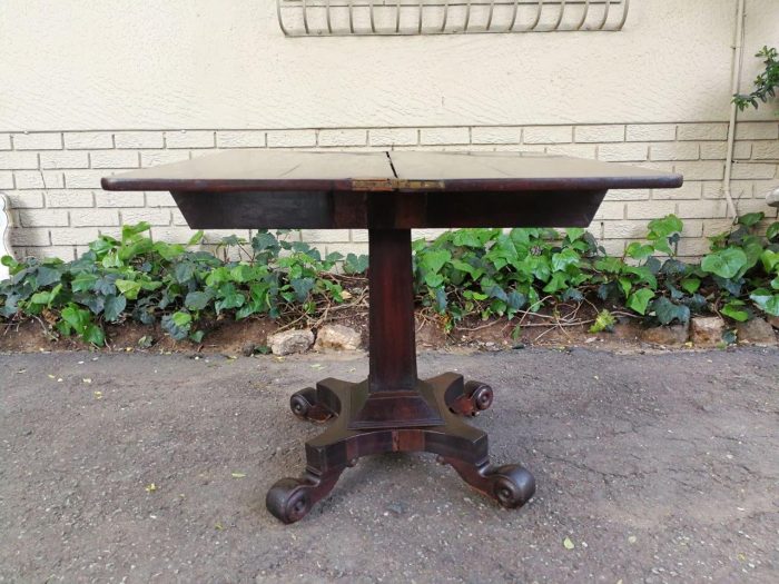 A William IV Mahogany Card Table - Image 5