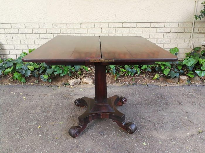 A William IV Mahogany Card Table - Image 6