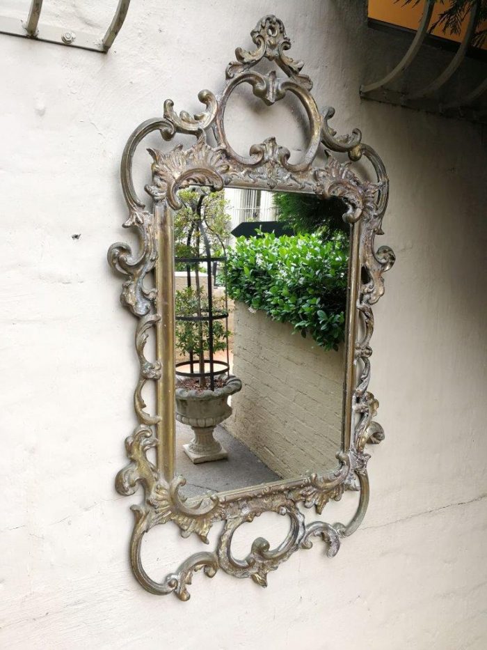 A Giltwood carved Wooden Mirror - Image 2