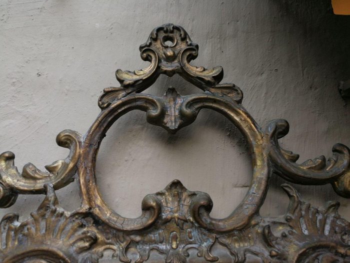 A Giltwood carved Wooden Mirror - Image 5