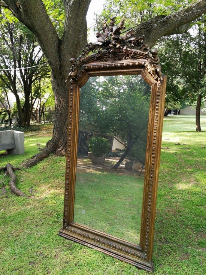 A 19th Century Giltwood Mirror - ND - Image 2