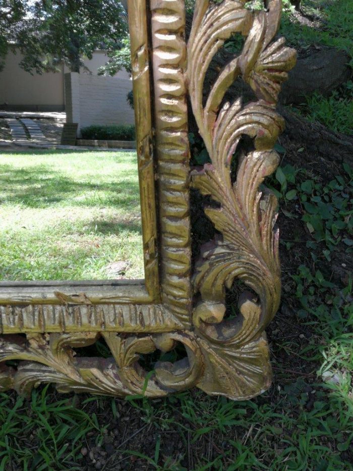 Ornately Carved Gilded Mirror - Image 5