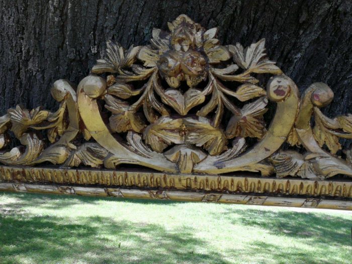 Ornately Carved Gilded Mirror - Image 6