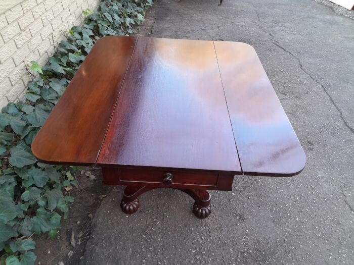 Victorian Mahogany Pembroke Table - Image 6