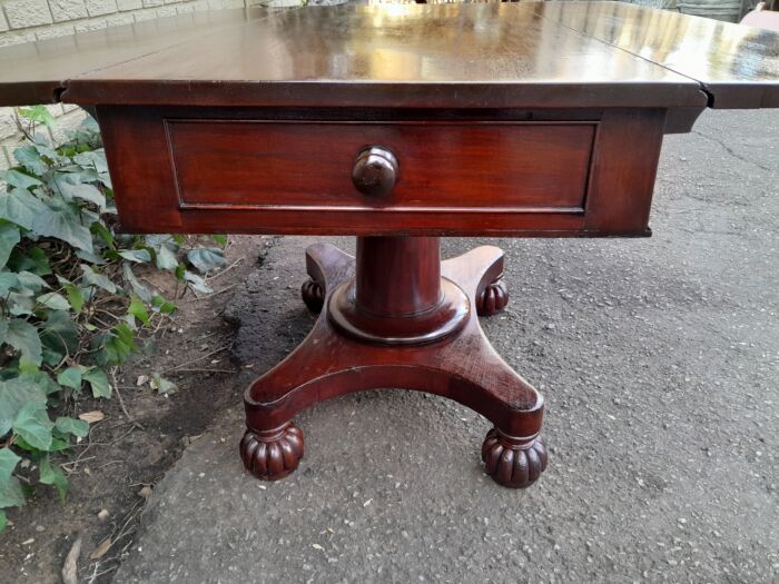 Victorian Mahogany Pembroke Table - Image 8