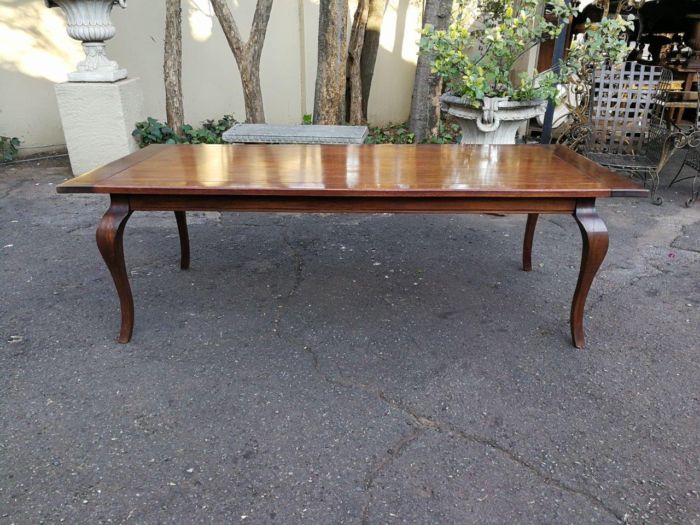 A 20th Century Sapele Mahogany Dining Table / Desk / Table 