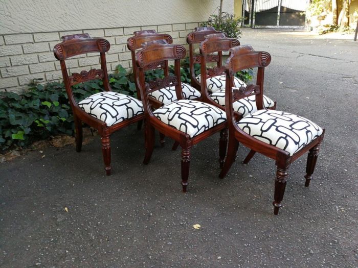 A Set Of Six William Iv Mahogany Chairs - Image 5