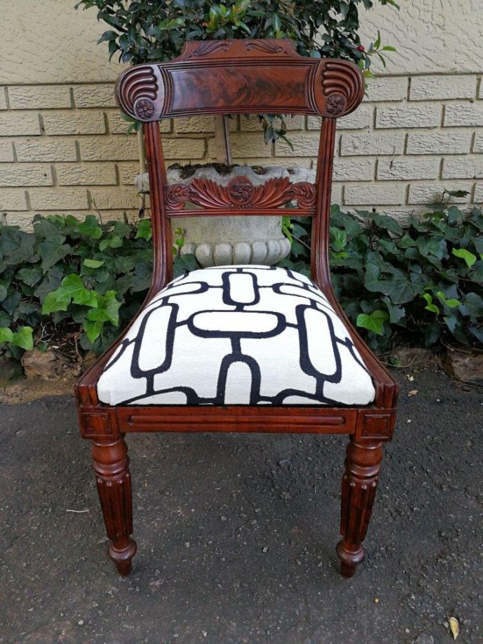 A Set Of Six William Iv Mahogany Chairs - Image 6