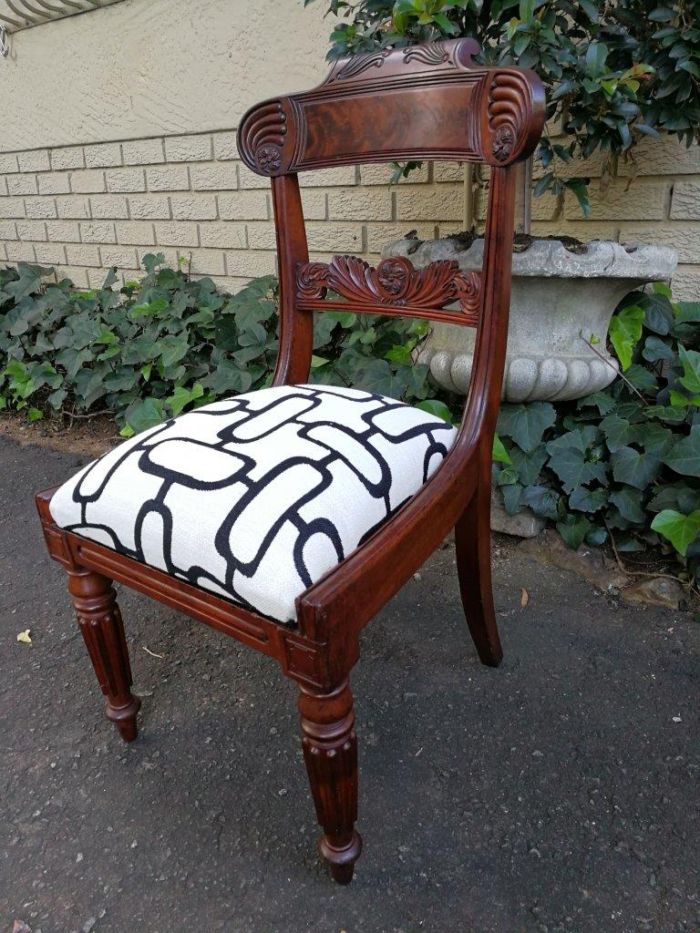 A Set Of Six William Iv Mahogany Chairs - Image 7