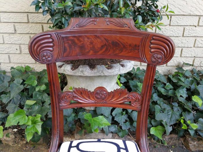 A Set Of Six William Iv Mahogany Chairs - Image 9