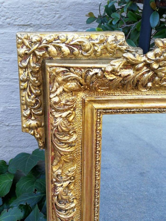 A Heavily Carved and Gilded Mirror ND - Image 4