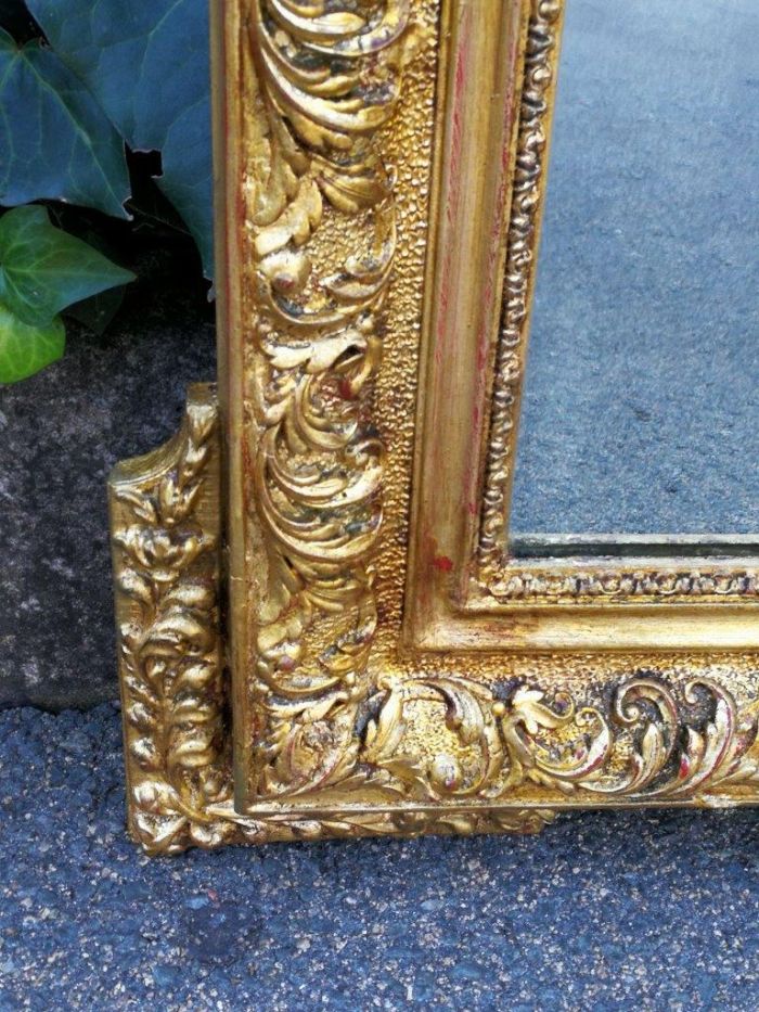 A Heavily Carved and Gilded Mirror ND - Image 5