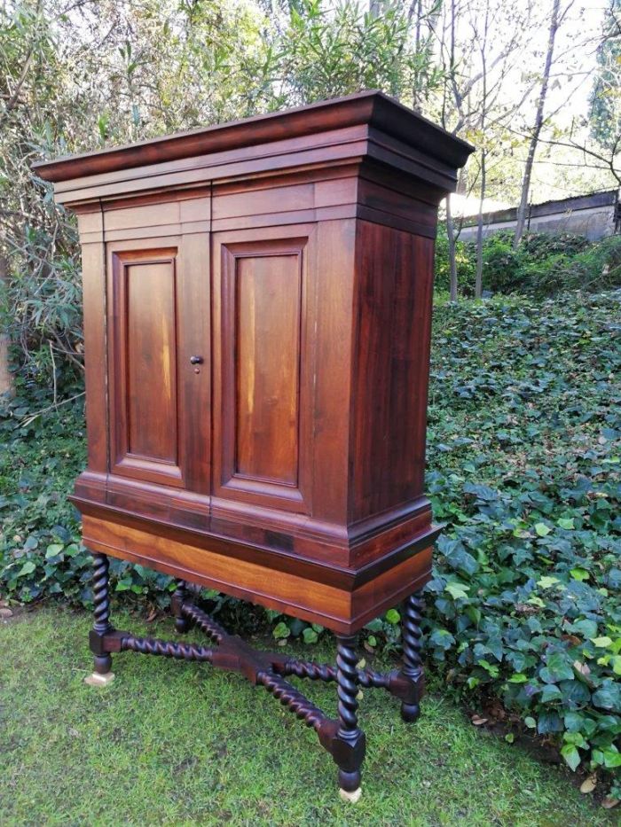 A19th Century-style Cape Blackwood Drinks Cabinet, Circa 20th Century - Image 3