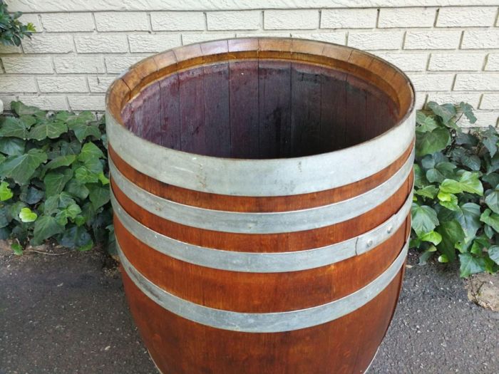 A 20th Century Large Decorative Oak Wine Barrel - Image 3