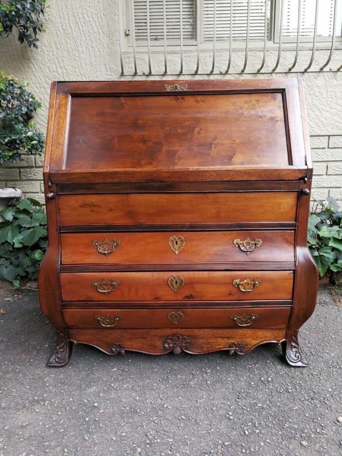 An Extremely Rare 19th Century Dutch Colonial Secretaire/ Desk