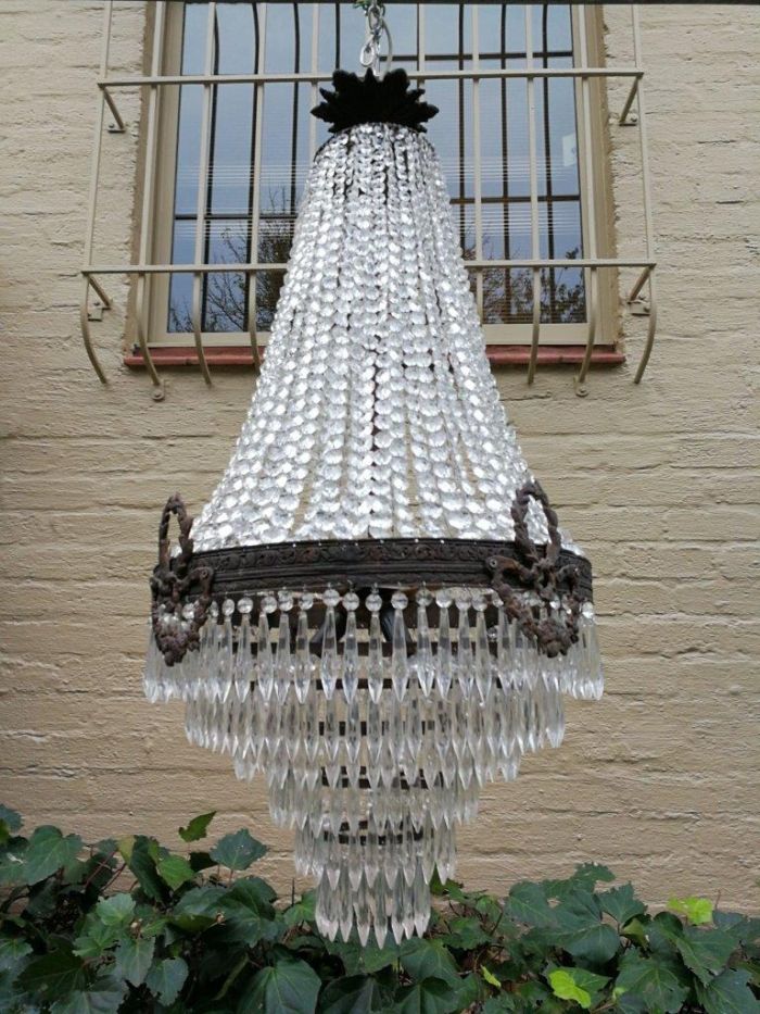 A 20th Century French  Empire Style Chandelier - Image 2