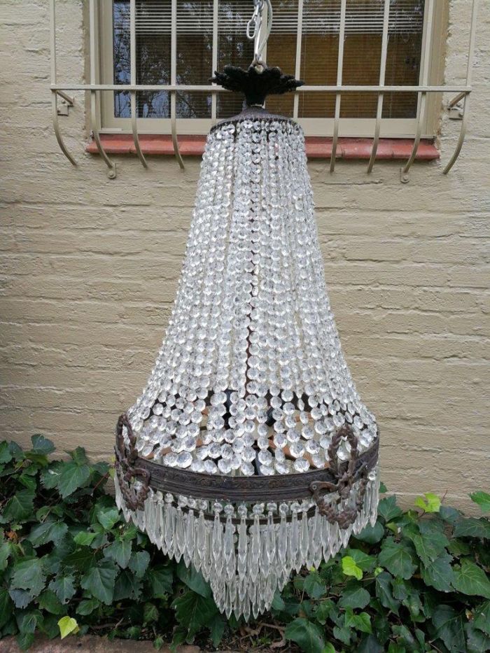 A 20th Century French  Empire Style Chandelier - Image 3