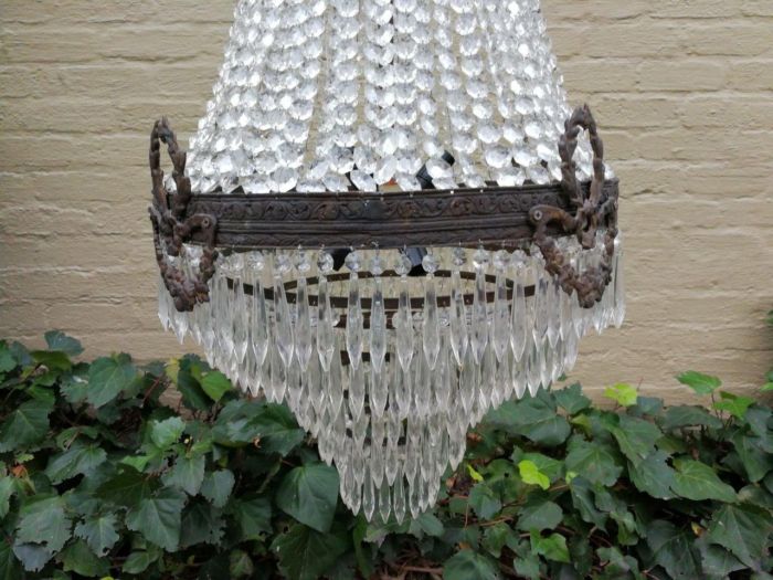 A 20th Century French  Empire Style Chandelier - Image 5