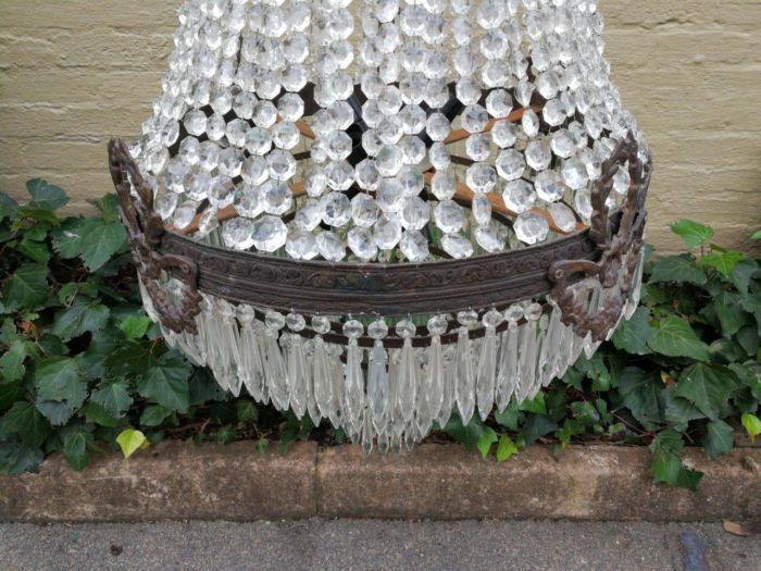 A 20th Century French  Empire Style Chandelier - Image 6