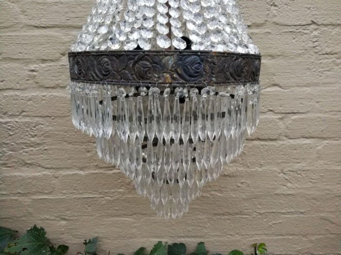 A 20th Century French  Empire Style Chandelier             - Image 4